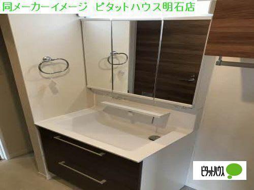 神戸市垂水区東垂水アパート 洗面