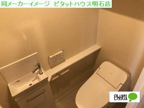 神戸市垂水区東垂水アパート トイレ