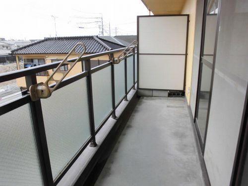 明石市魚住町清水マンション バルコニー