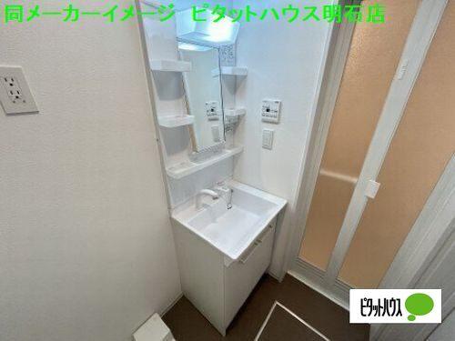ジーメゾン明石クロノス 洗面