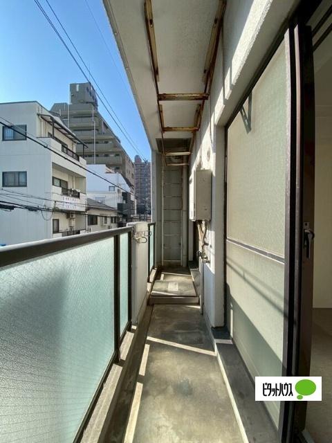 明石市桜町マンション バルコニー
