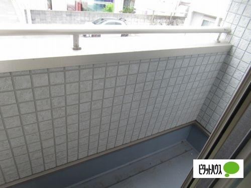 明石市魚住町西岡アパート バルコニー