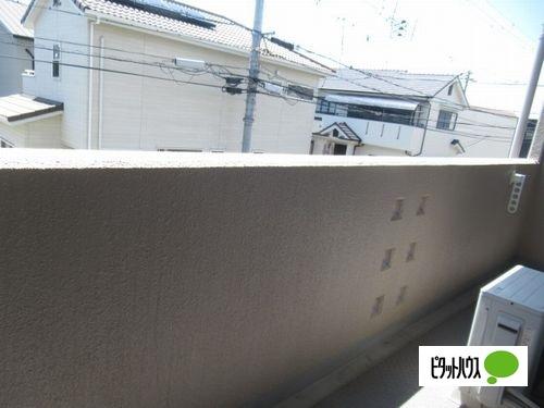 明石市魚住町清水マンション バルコニー