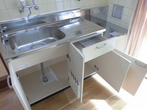 明石市魚住町清水マンション キッチン