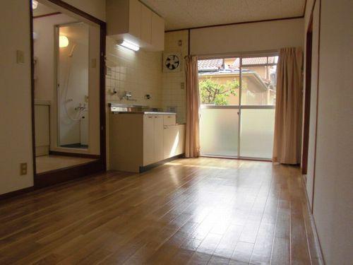 明石市魚住町清水マンション リビング