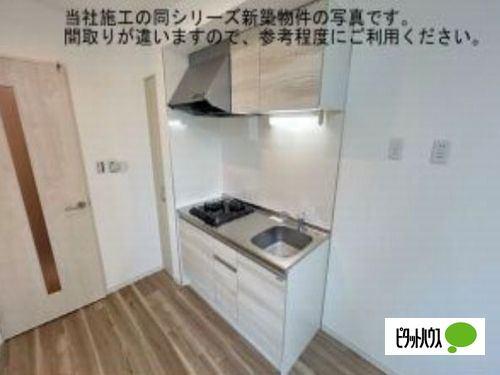 明石市二見町東二見アパート キッチン
