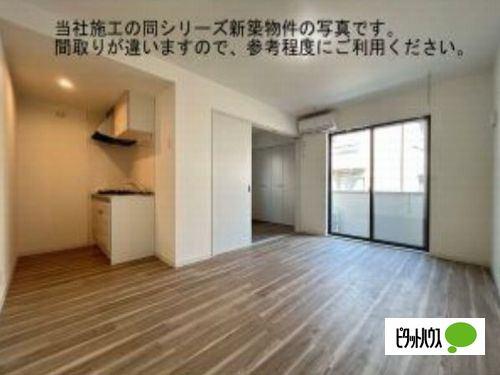明石市二見町東二見アパート リビング