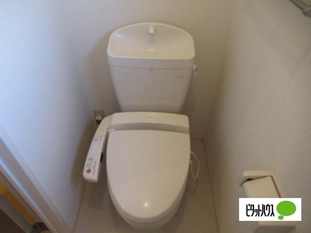 明石市北王子町アパート トイレ