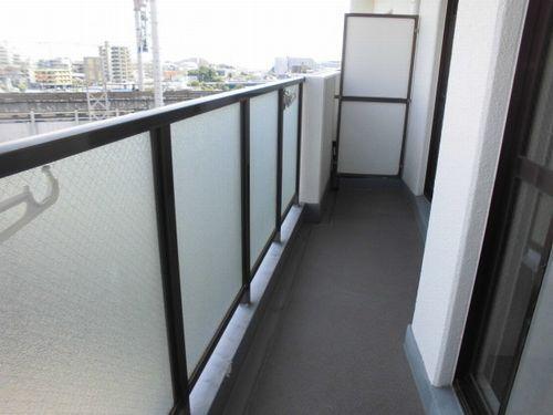 明石市西明石西町マンション バルコニー