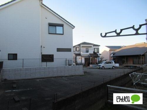 明石市太寺天王町アパート バルコニー