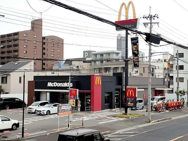 マクドナルド　大久保2号線沿：42m