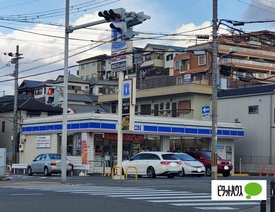 ローソン大蔵谷清水店：383m
