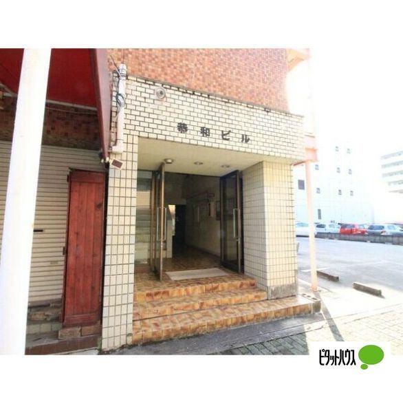 明石市小久保マンション エントランス