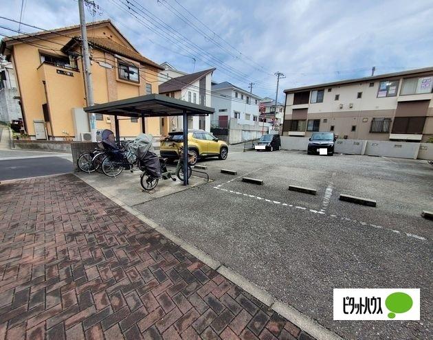 明石市朝霧町アパート ロビー