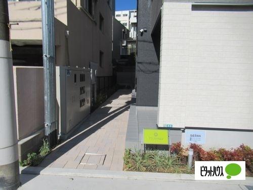 明石市相生町アパート エントランス