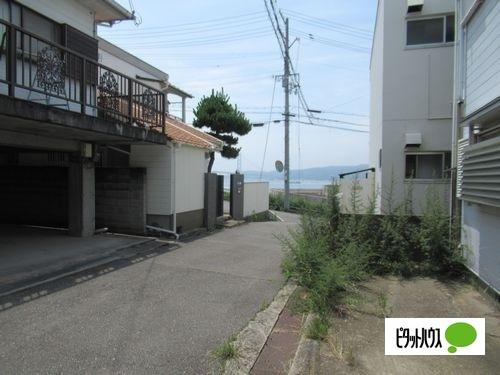 明石市朝霧南町アパート 眺望