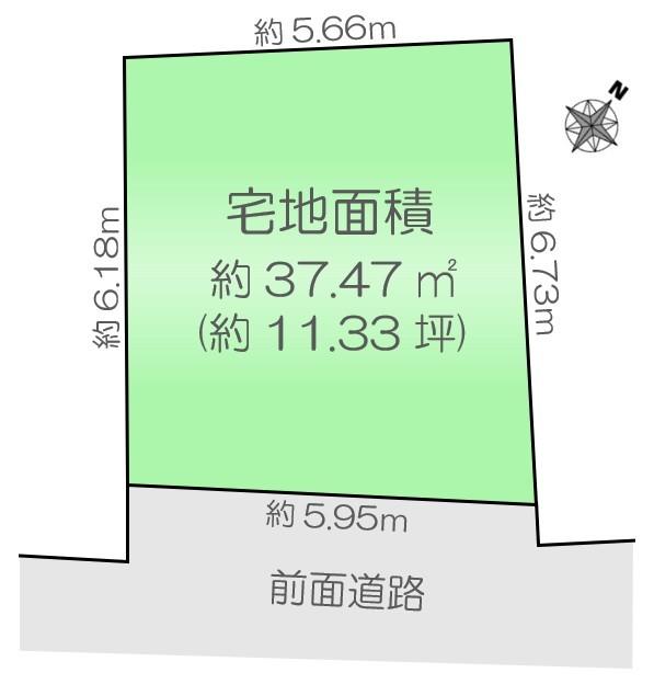 【駅近5分 南東道路 陽当たり良好】※現況優先