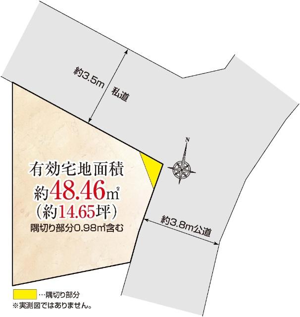 【都心アクセス良好 「渋谷区本町」の角地】朝から陽当たり良好です(※現況優先)。