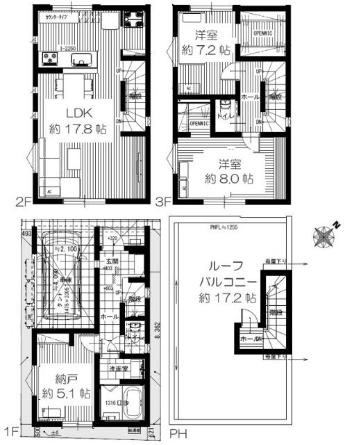 【文京向丘2丁目 条件無売地】 部屋画像