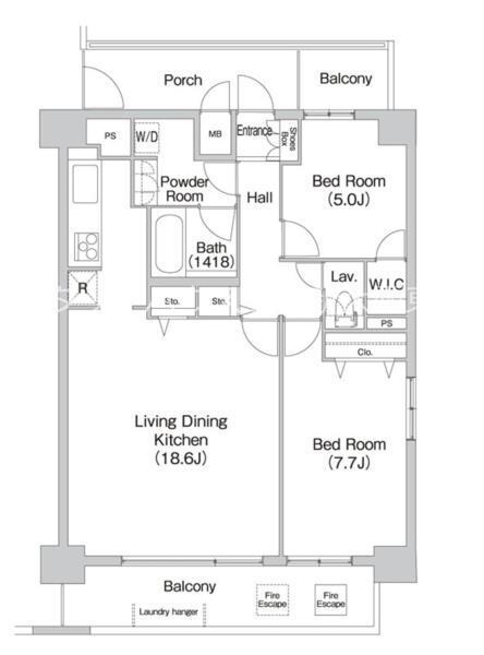 間取図(平面図)