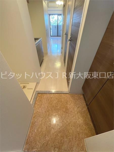 大阪市東淀川区柴島マンション 玄関
