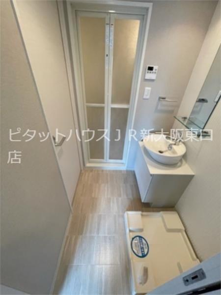 大阪市東淀川区東中島マンション 玄関