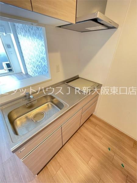 大阪市東淀川区西淡路マンション キッチン