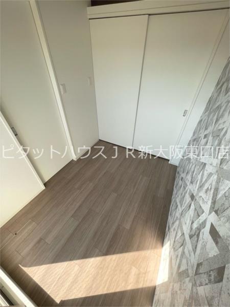 大阪市東淀川区西淡路マンション 玄関