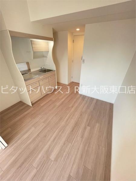 大阪市東淀川区西淡路マンション リビング