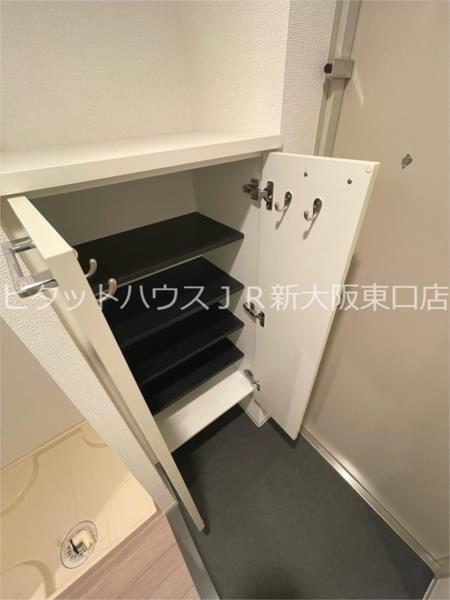 大阪市東淀川区西淡路マンション 収納