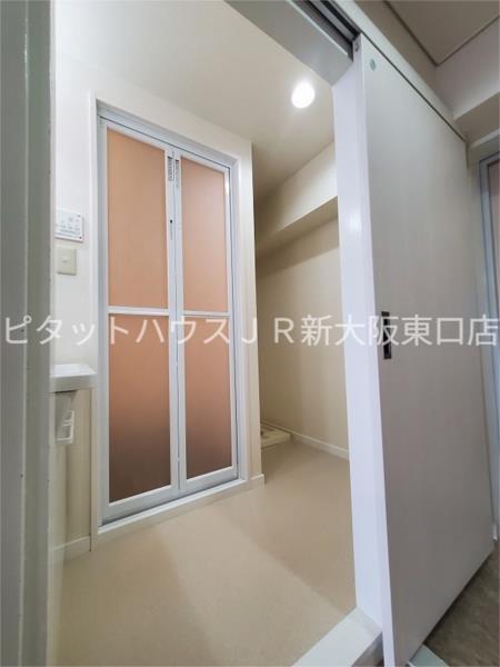 大阪市東淀川区西淡路マンション リビング