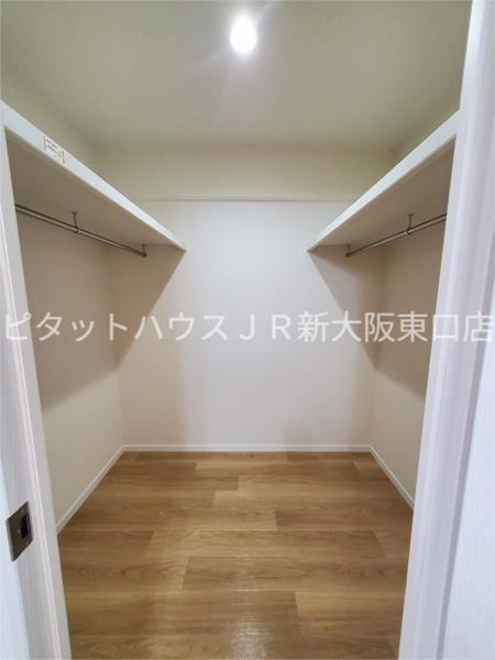 大阪市東淀川区西淡路マンション 収納