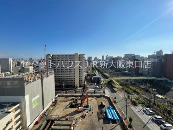 大阪市東淀川区西淡路マンション ロビー