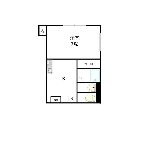 サンロイヤル（302） 間取り図画像