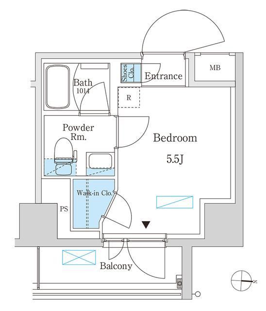 パークアクシス錦糸町スタイルズ（212） 間取り図画像