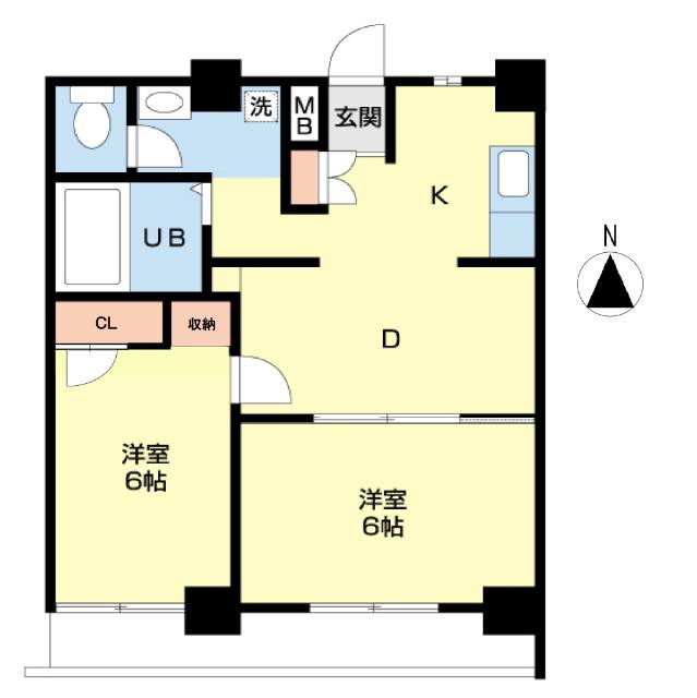 椎野亀戸マンション（106） 間取り図画像