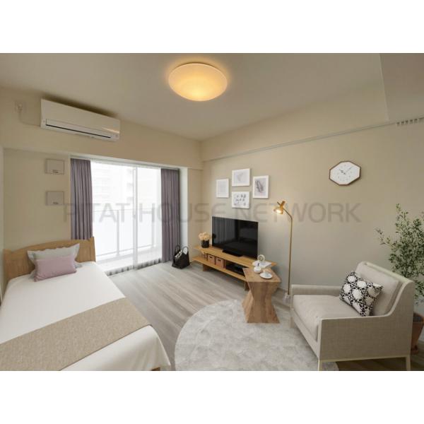 家具・調度品等はCG 加工です。実際の賃