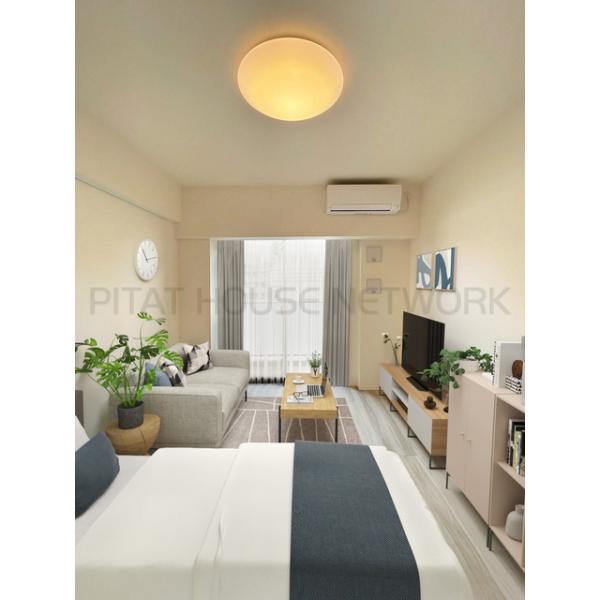 家具・調度品等はCG 加工です。実際の賃