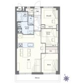 秀和清澄レジデンス（606） 間取り図画像