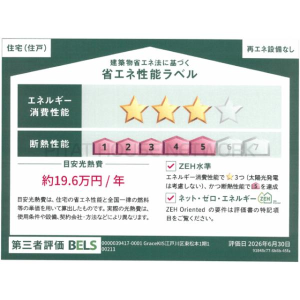 省エネ性能ラベル