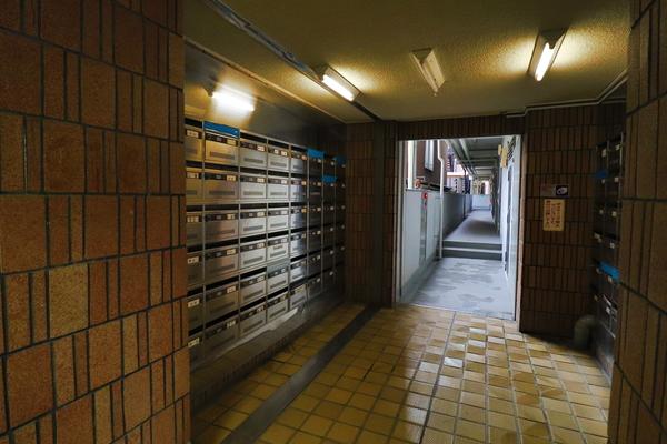 新大橋永谷マンション ロビー