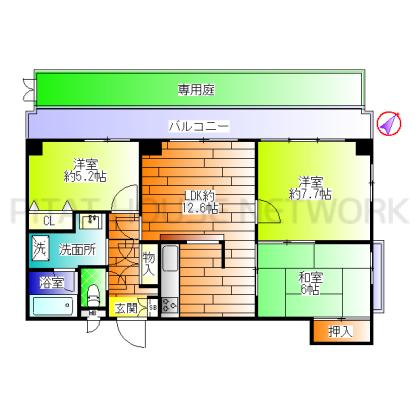  間取り図写真