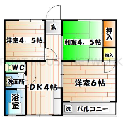  間取り図写真