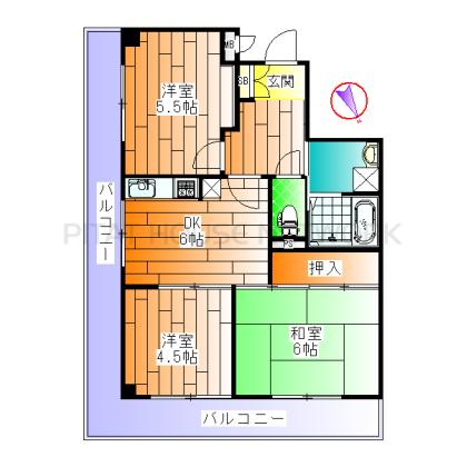  間取り図写真