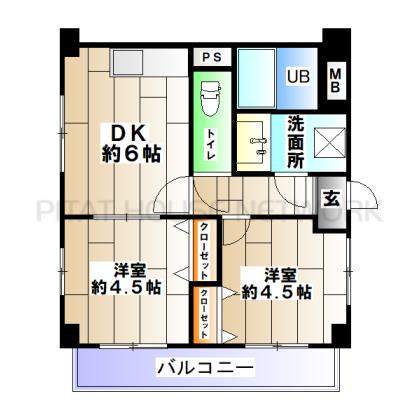  間取り図写真