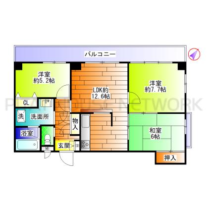  間取り図写真