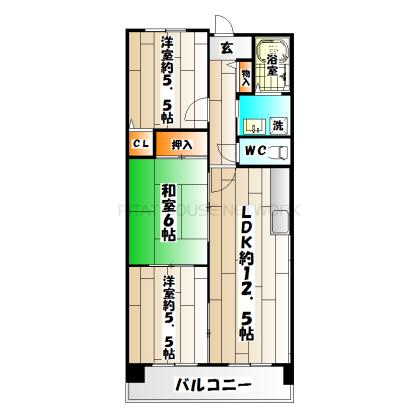  間取り図写真