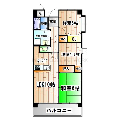  間取り図写真