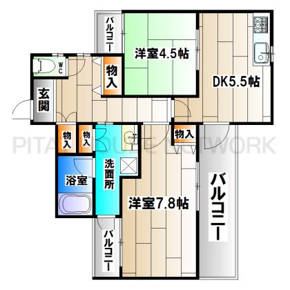  間取り図写真