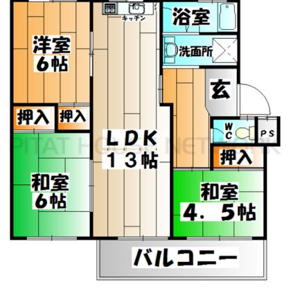  間取り図写真